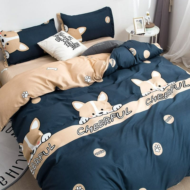 [wait for150*200] INS Bed 4 Piece Duvet Cover + Sheet + Pillow Ca 1 個