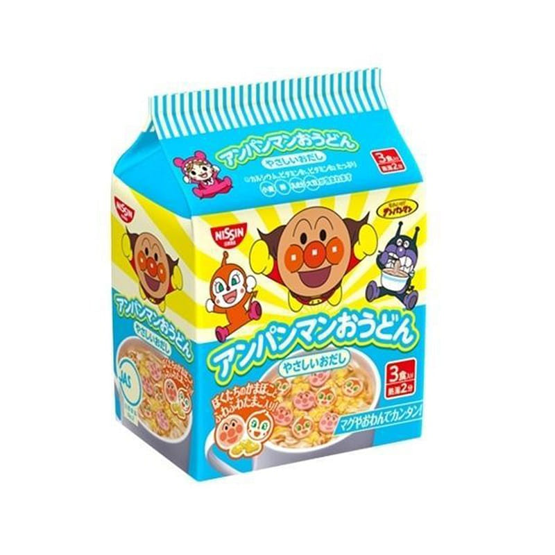 NISSIN Children's Udon 3 bags seafood flavor 1 개