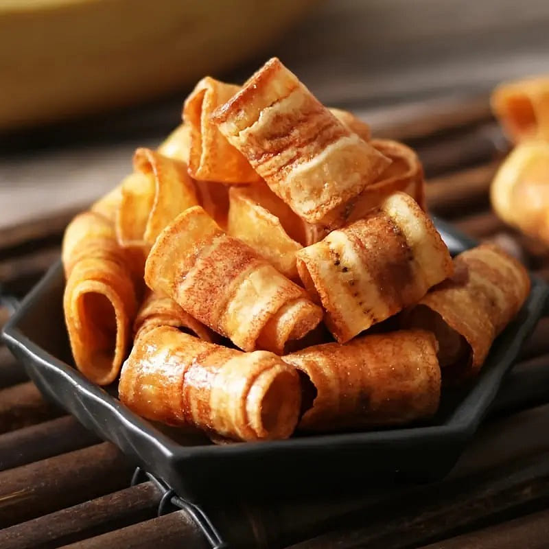 Tom Yum Kung BBQ Banana Crisp,No Fried 150 그램