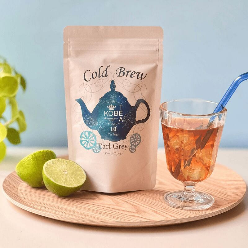 Kobe Black Tea Cold Brew Earl Grey 5gx10 Tea Bags 1 pack