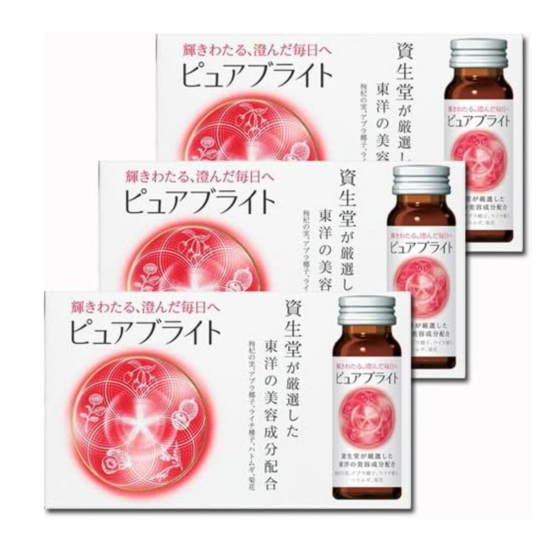 Shiseido Pure White Bright Drink 10 bottles*3 boxs 3 개