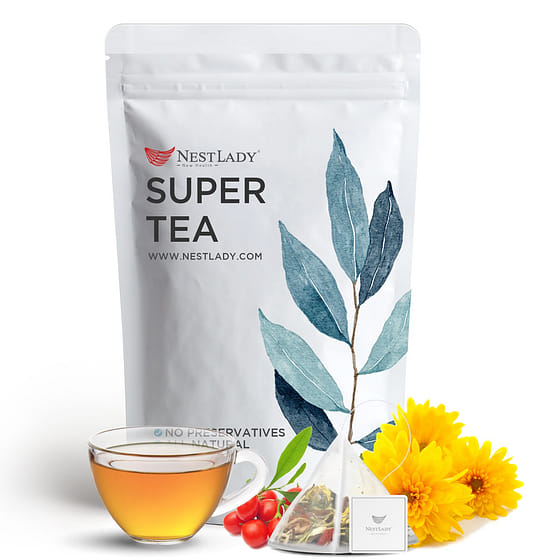 weee_beverages_NESTLADY Cassia wolfberry chrysanthemum tea herbal tea flower tea 20 bags 160g 1 count