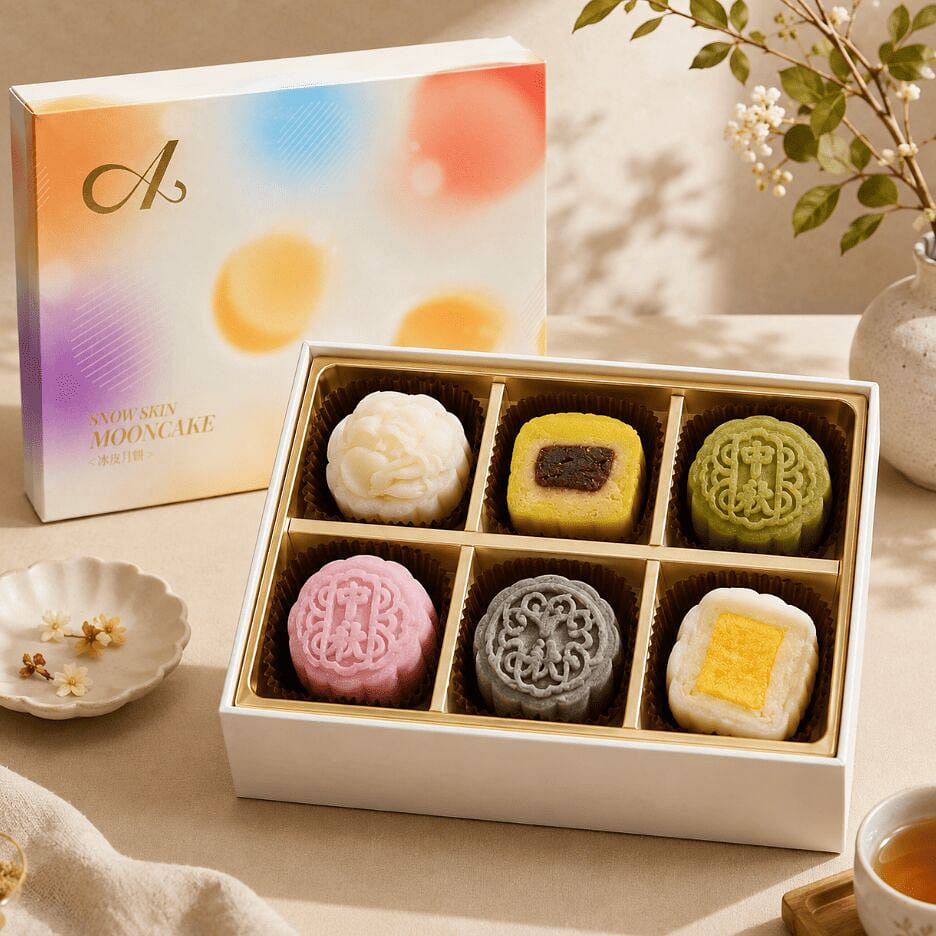Snow Skin Mooncake Gift Box 1 each