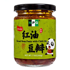 NPG Pixian Broad Bean Paste with Chili Oil 7 Oz 200 g