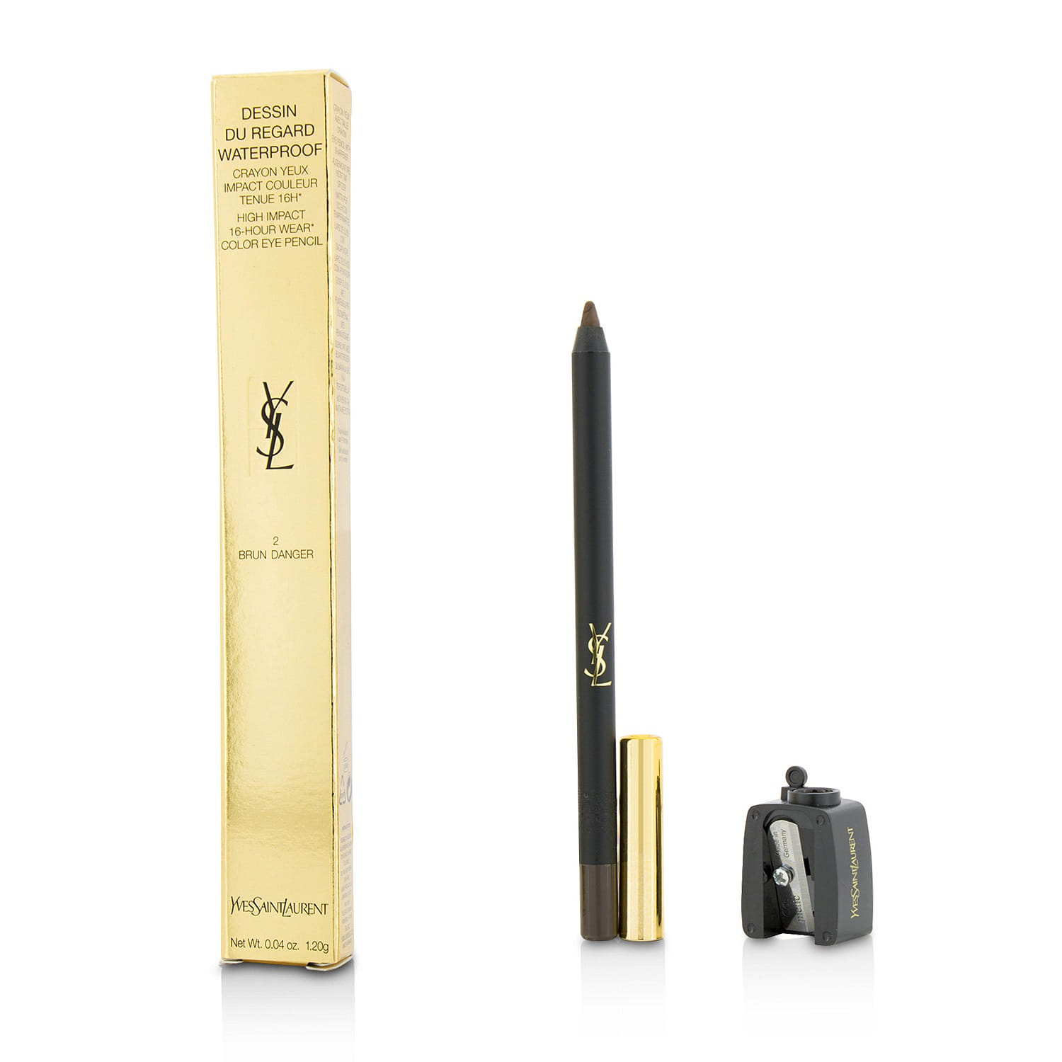 Yves Saint Laurent   Dessin Du Regard Waterproof High Impact Color Eye Pencil - # 2 Brun Danger 1.2 그램