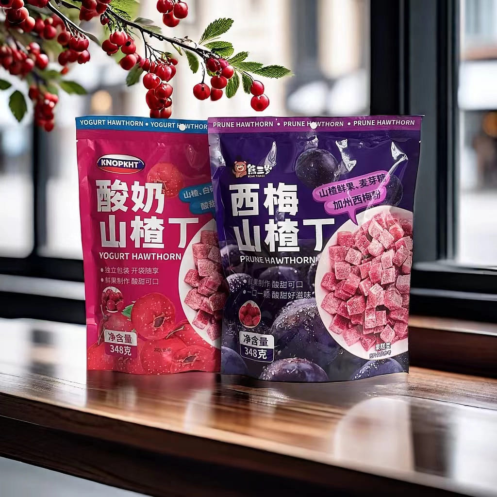Xiong San Sui Prune Hawthorn Cubes 348 그램
