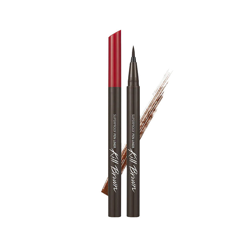 CLIO Superproof Pen Liner 0.55ml 02 Kill Brown 1 개