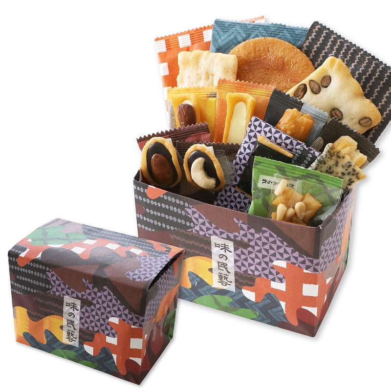 Ginza Akebono 12 kinds of rice crackers 12 bags 1 box