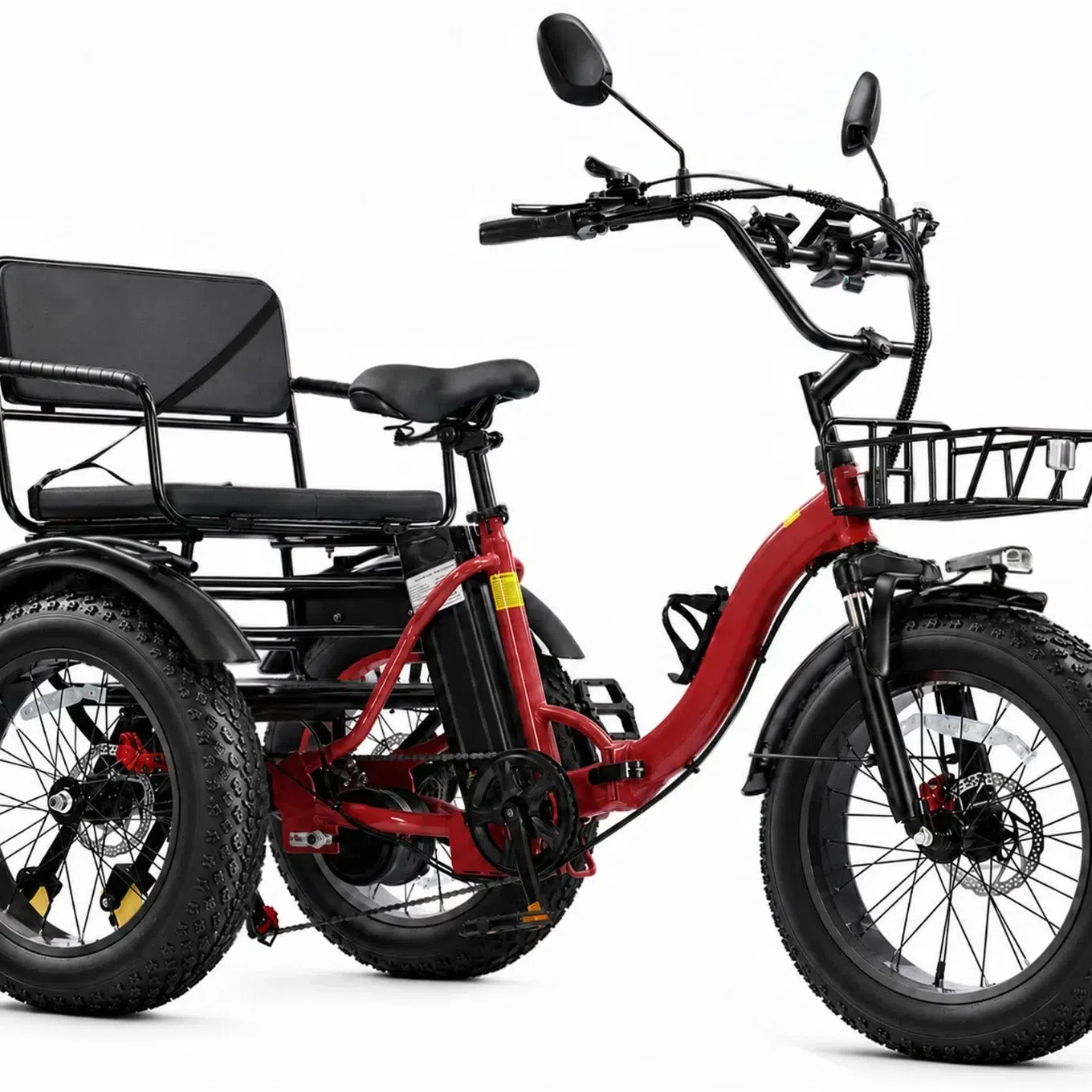 Electric tricycle for adults750W folding Etrike wi 1 box