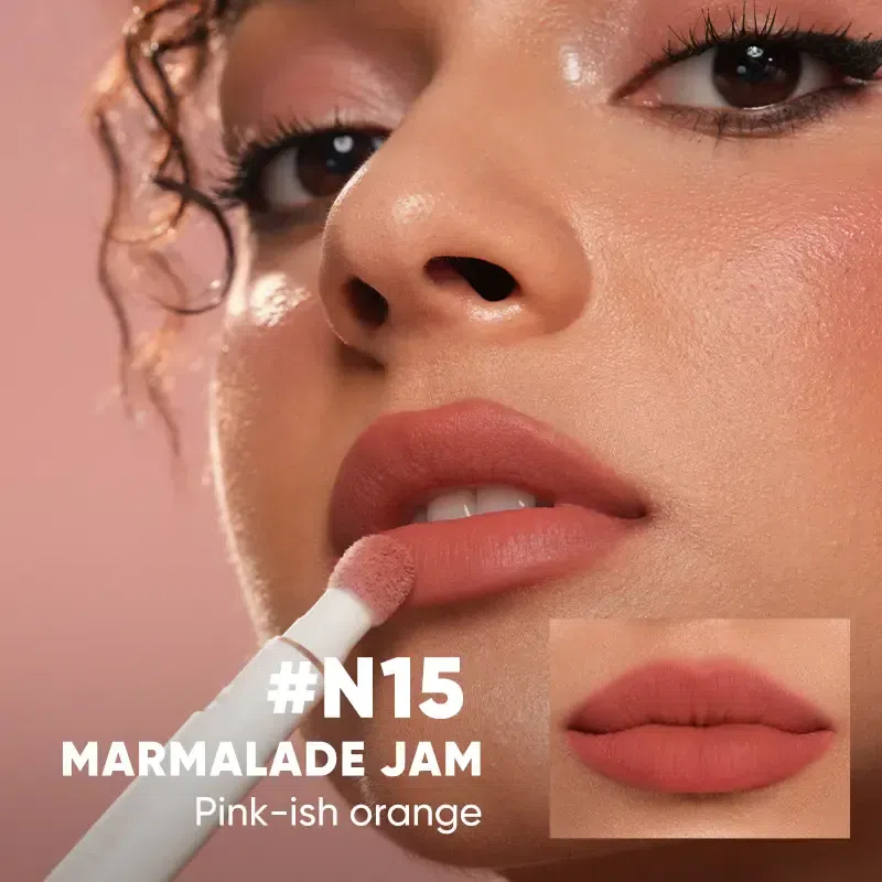 Judydoll Matte Lip Cream #N15 Marmalade Jam 1.8 그램