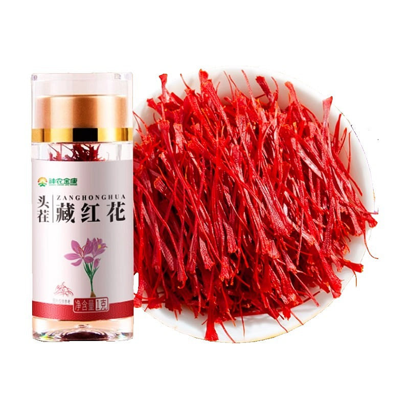 Shennong Jinkang Saffron Cao Cấp - Thu Hoạch Đợt Đầu, Chọn Lọc Tay 1 g