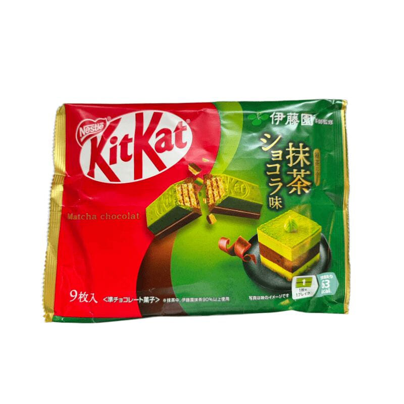 KIT KAT 伊藤园 巧克力抹茶威化 9枚 1 份