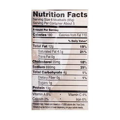 Shirakiku Pork and Beef Teriyaki Meatballs, Frozen 16 oz