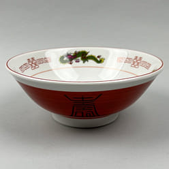 Made-in-Japan Three Dragons Red Ramen Bowl 8.3" dia., 36 oz 1 each