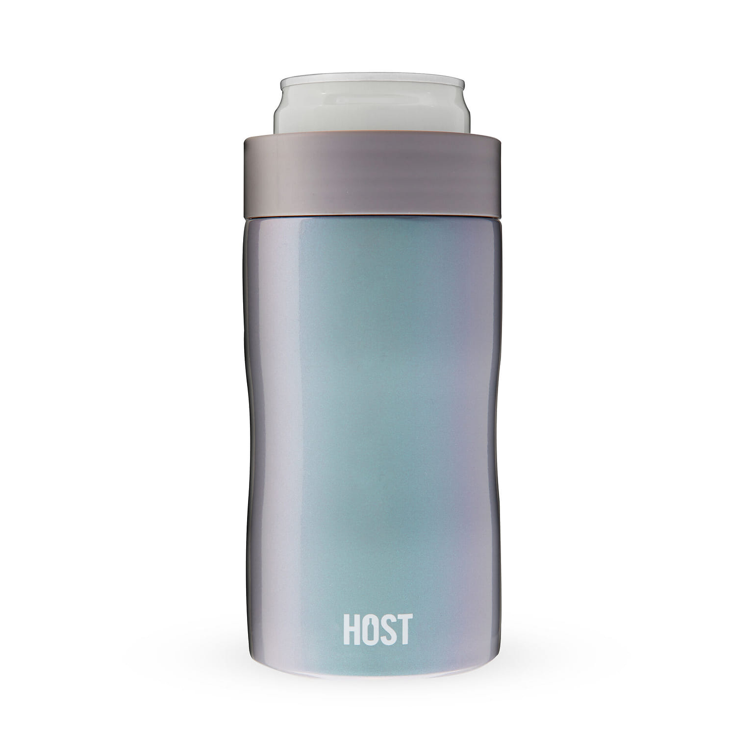 HOST Stay-Chill Beer Cozy Insulated Can Cooler Tumbler - Double Walled Stainless Steel Beer Can Insulator Holder for Slim Sized Cans - Space Gray 1 個