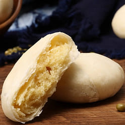 传统糕点休闲零食 手工正宗纯板栗饼 128g 128 克