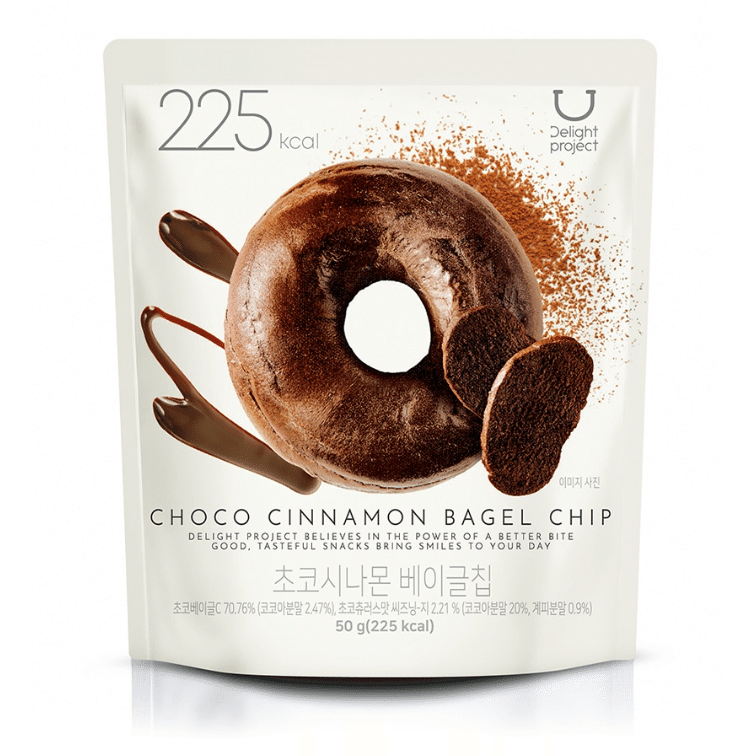 Delight Project Choco Cinnamon Bagel Chip 50 グラム