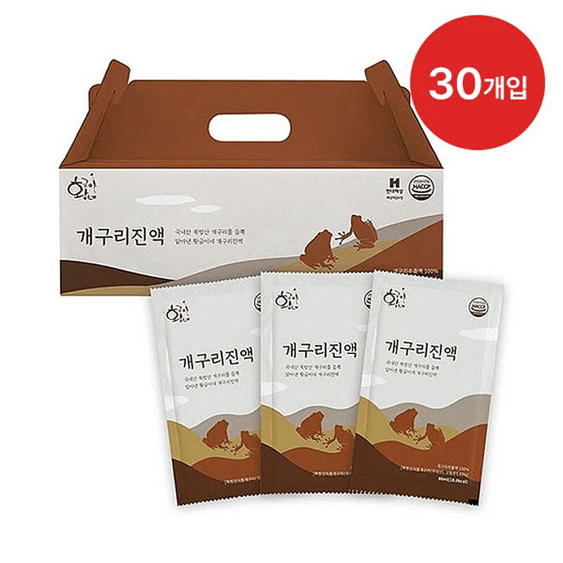 황금이네 개구리 즙 진액 (30개입) 80 밀리리터