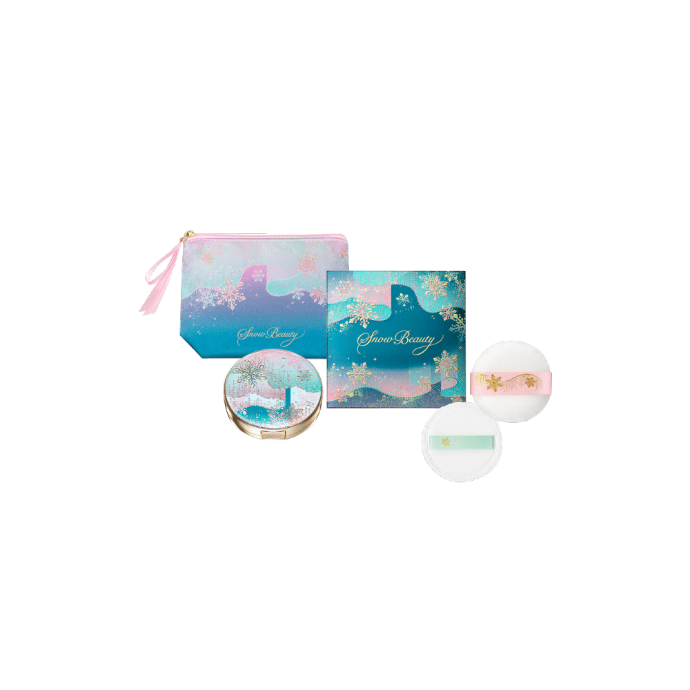 SHISEDO Snow Beauty face powder set