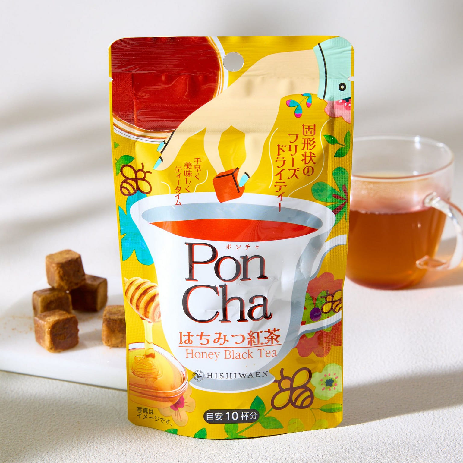 Poncha Black Tea Cubes 18 그램