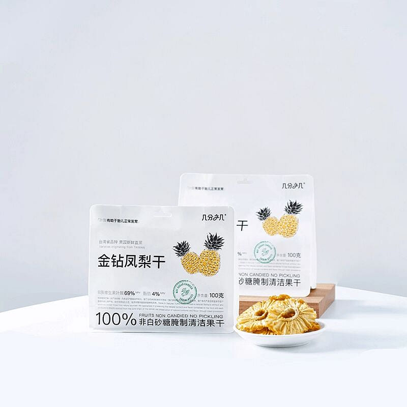 100g dried pineapple 100 g