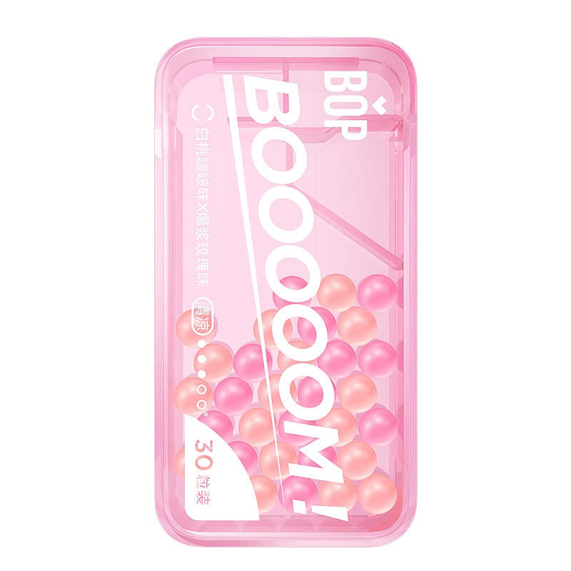BOP Breath Blast Fresh Breath Gummies White Peach Rose 30 capsules 1 อัน