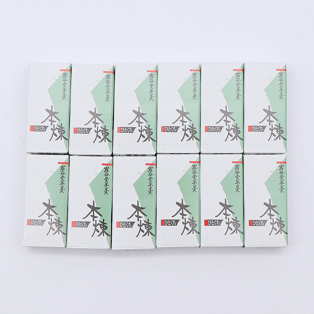Kaishindo A bite of Yokan Plain 12pcs Made in Japan 1 개