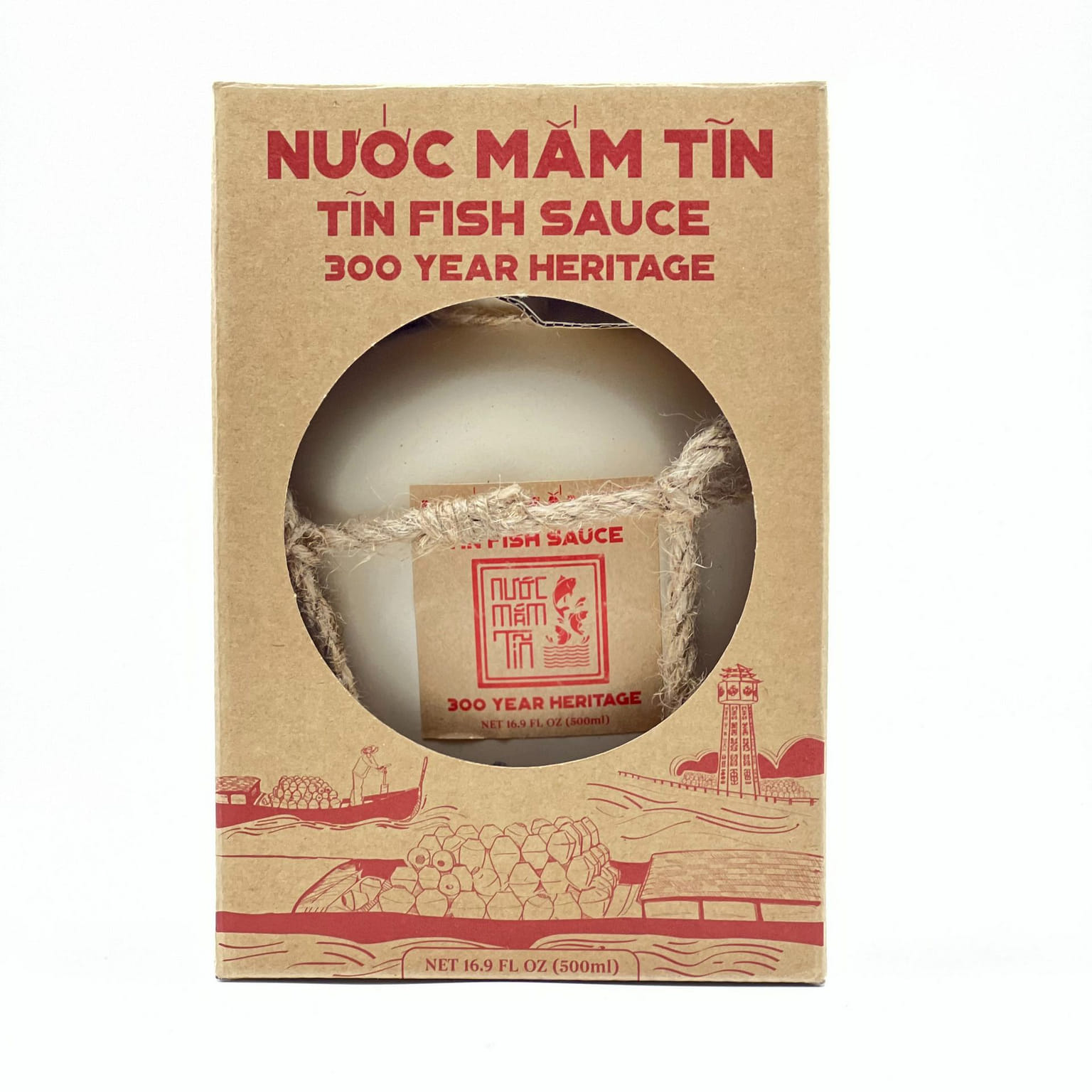 TIN VIETNAMESE PREMIUM FISH SAUCE 41N CERAMIC 16.9 oz