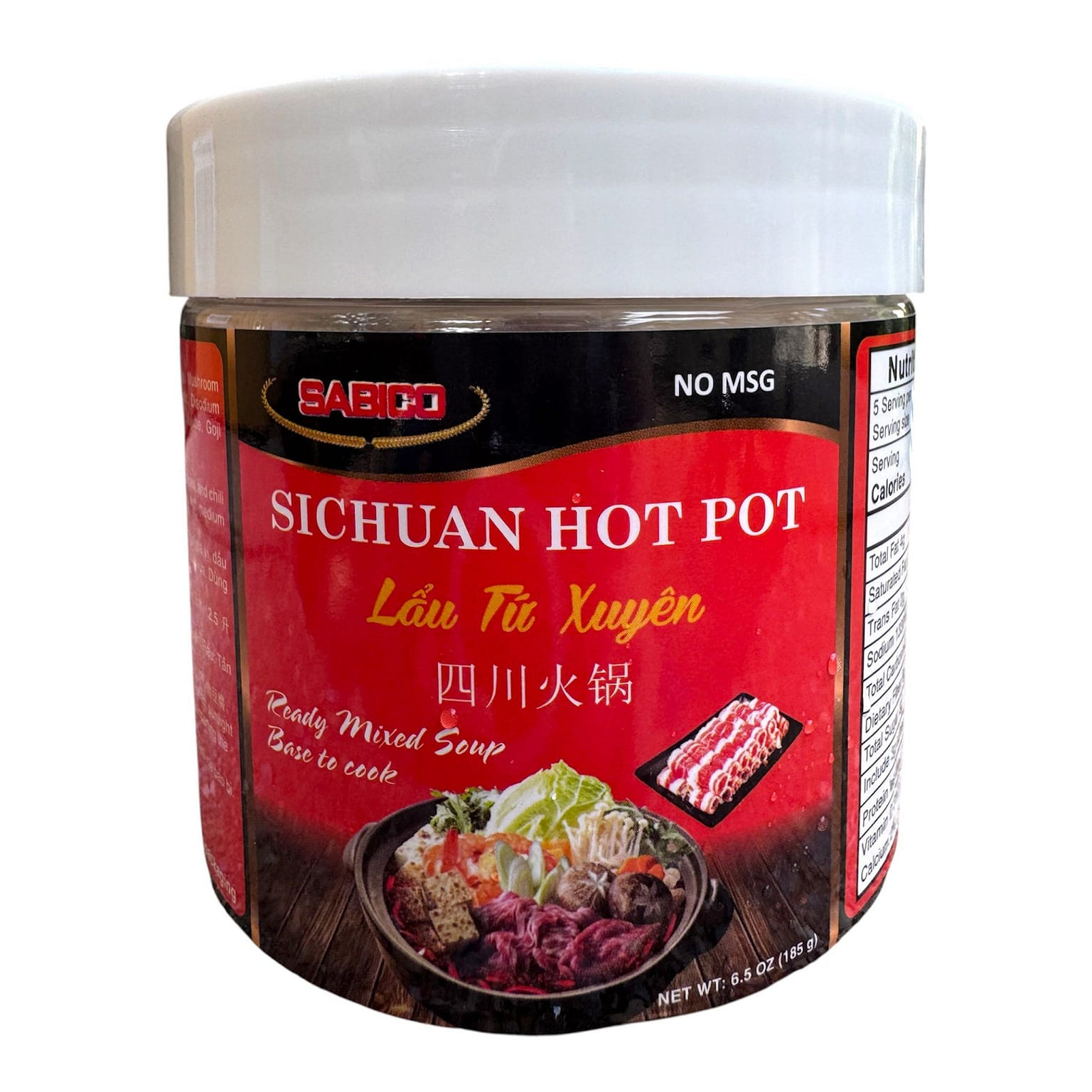 [Sabico] Sichuan Hot Pot Cot Lau Tu Xuyen 185 g