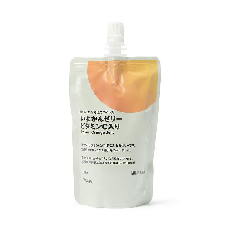 Get Japan MUJI Limited Iyokan Vitamin C Jelly 150g Delivered