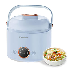 Small Rice Cooker, Mini Portable Rice Cooker with Handle Non-Stick Ramen Cooker 1 each