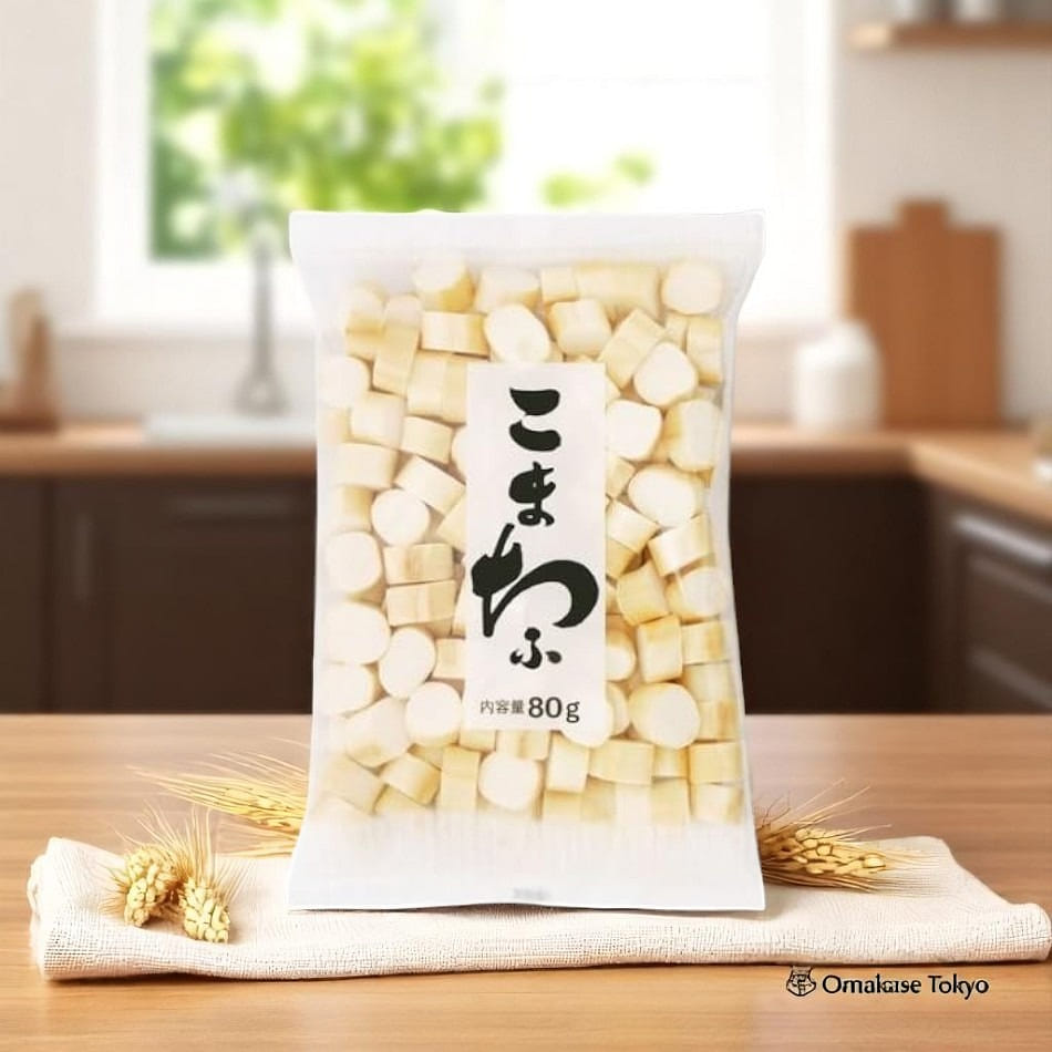 Hitachiya Honpo Komachi Fu Wheat Gluten 5 Bags 400 그램