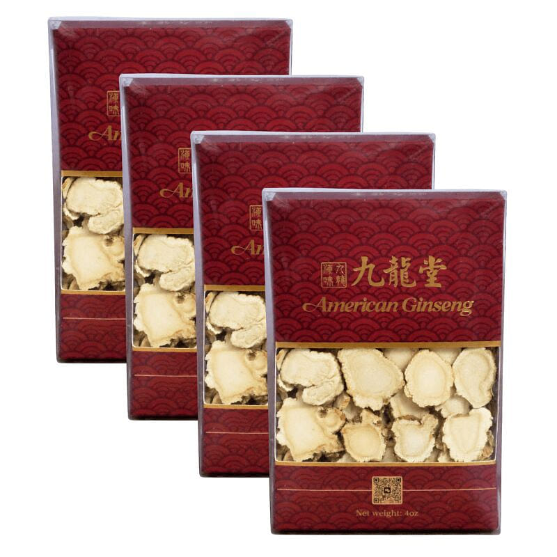 Mixed Size 5year American Ginseng Slices4 Packx4 4 케이스