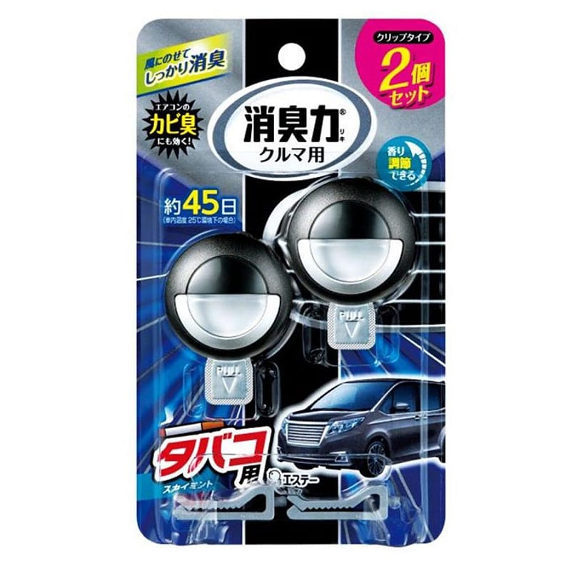 ST Car Deodorizing Power Clip Type Set of 2 1 개