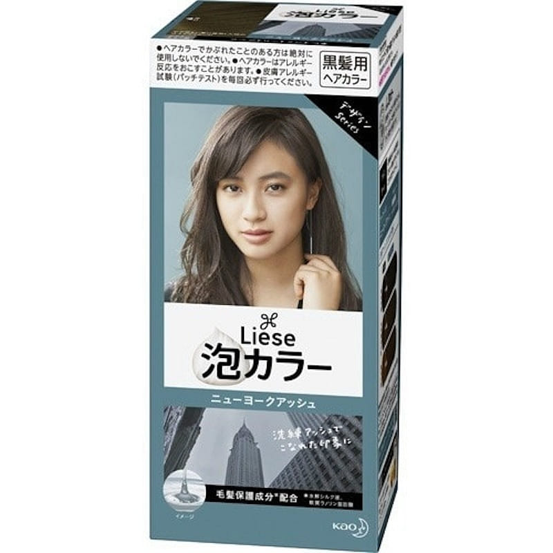 KAO Liese Foam Color Hair Dye - New York Ash 1 개