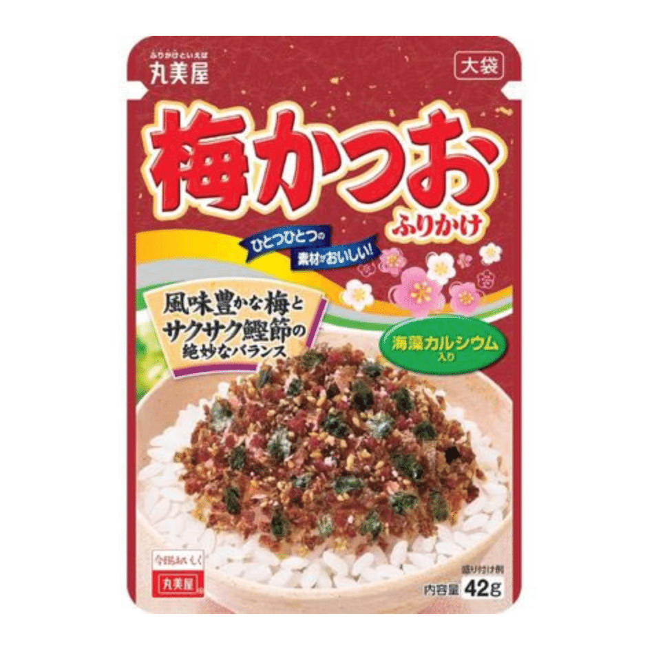 Marumiya 梅子鰹魚香鬆大袋 38g 38 克