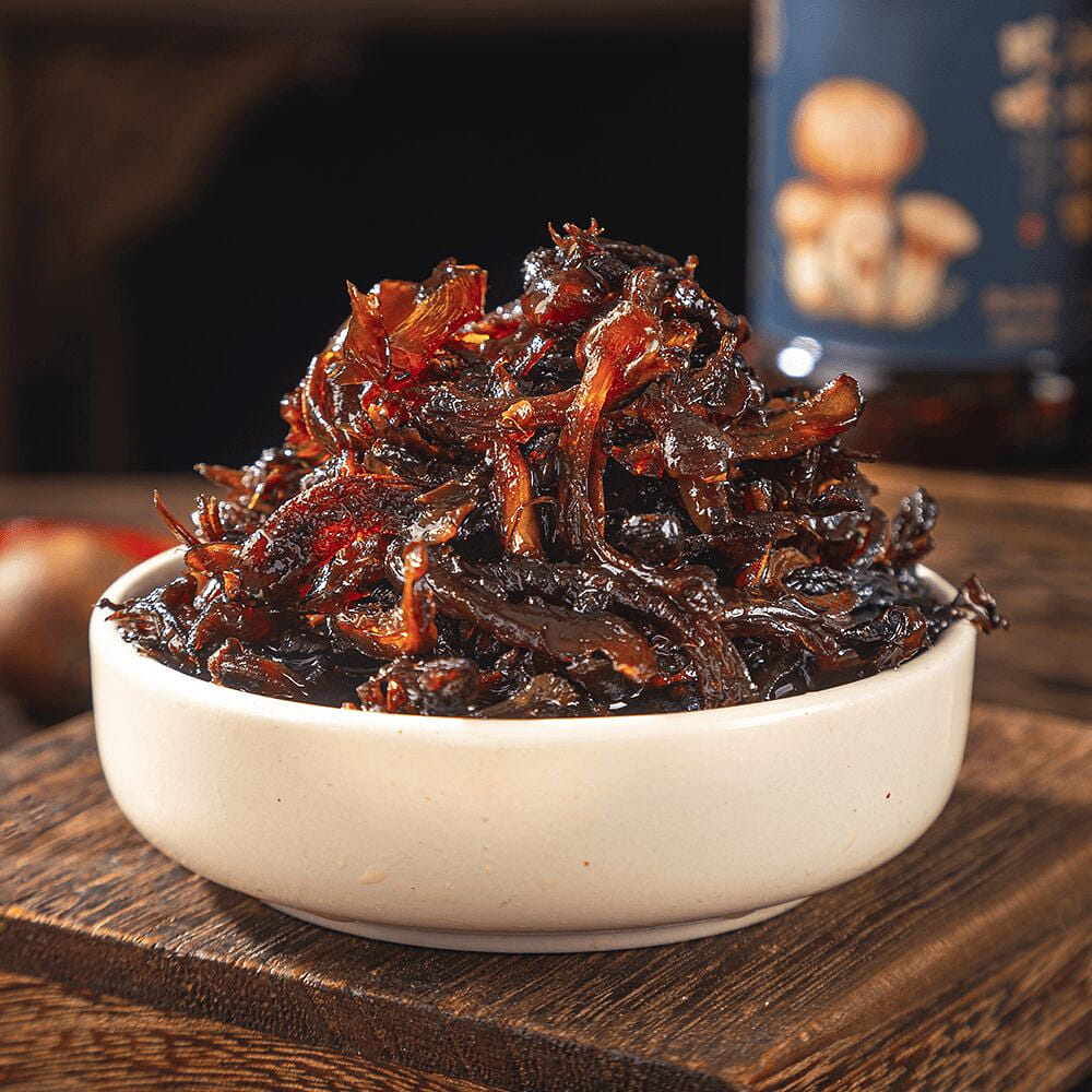 Try-Out Version Oil-Preserved Termitomyces Mushroo 200 그램