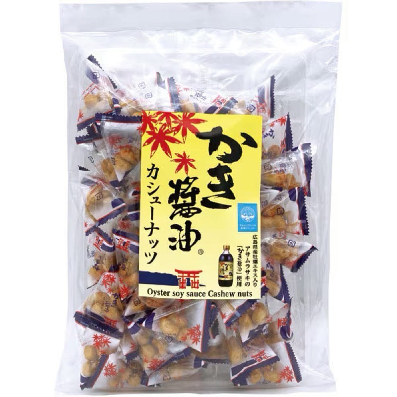 Asamurasaki Oyster Soy Sauce Cashews 270g 1 each