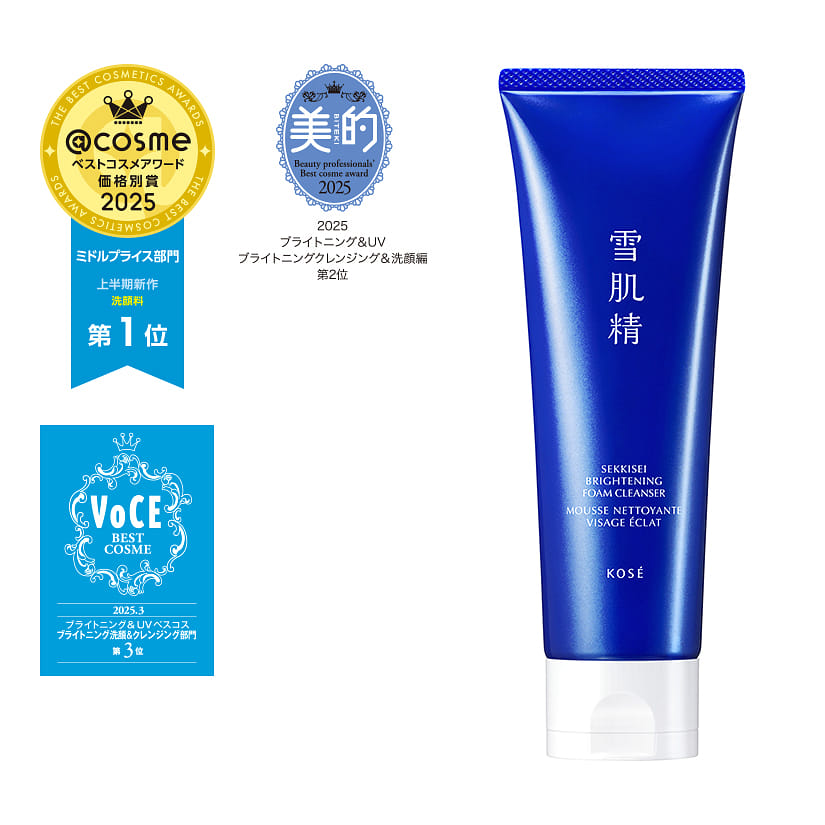 Kose Sekkisei Brightening Foam Cleanser 130g 1 ส่วน
