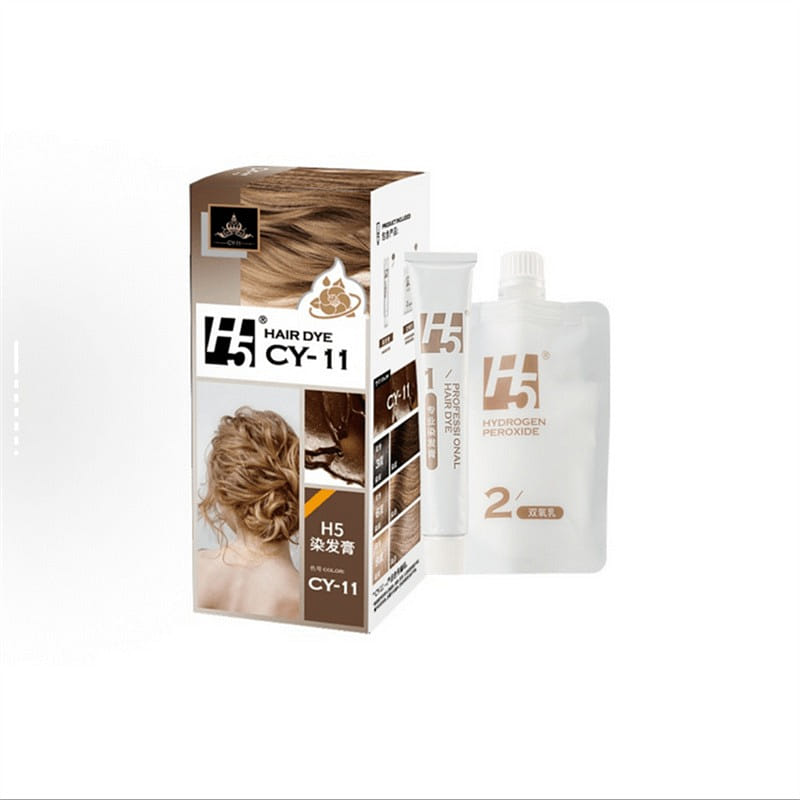 H5 Hair Dye Cream Milk Tea Gray Brown 170 밀리리터