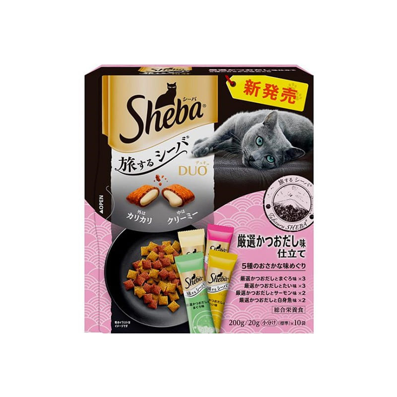 Sheba Duo Plus Cream Filled Crispy Cat Treats 200g 1 개
