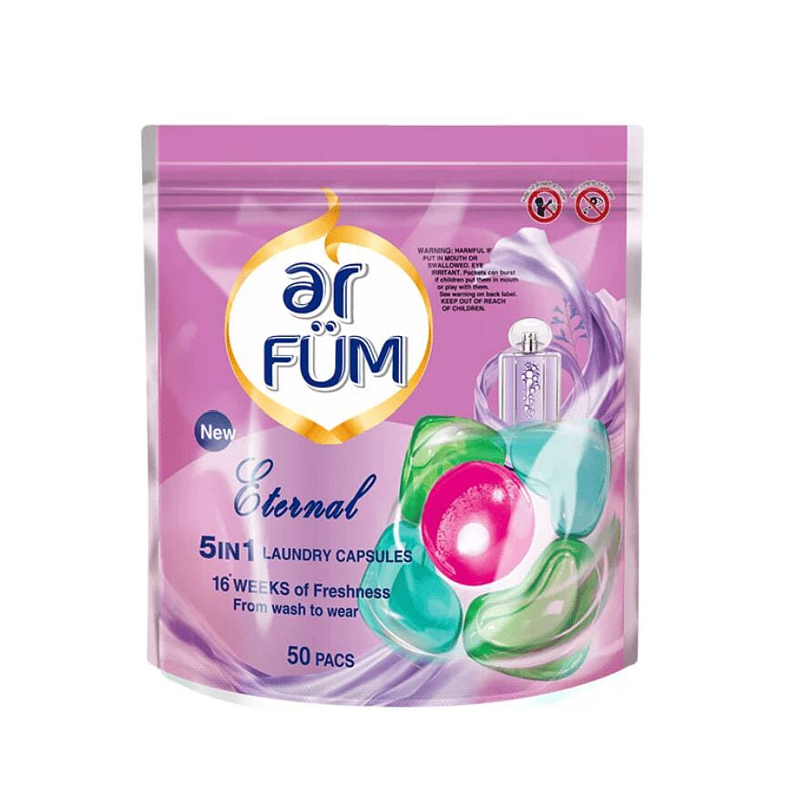 Arfum forever 5-in-1 laundry pods 50 pacs 1 pack
