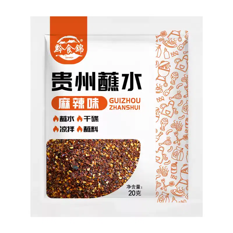 Hu Chili powder dipped in water *3 bags 60 g