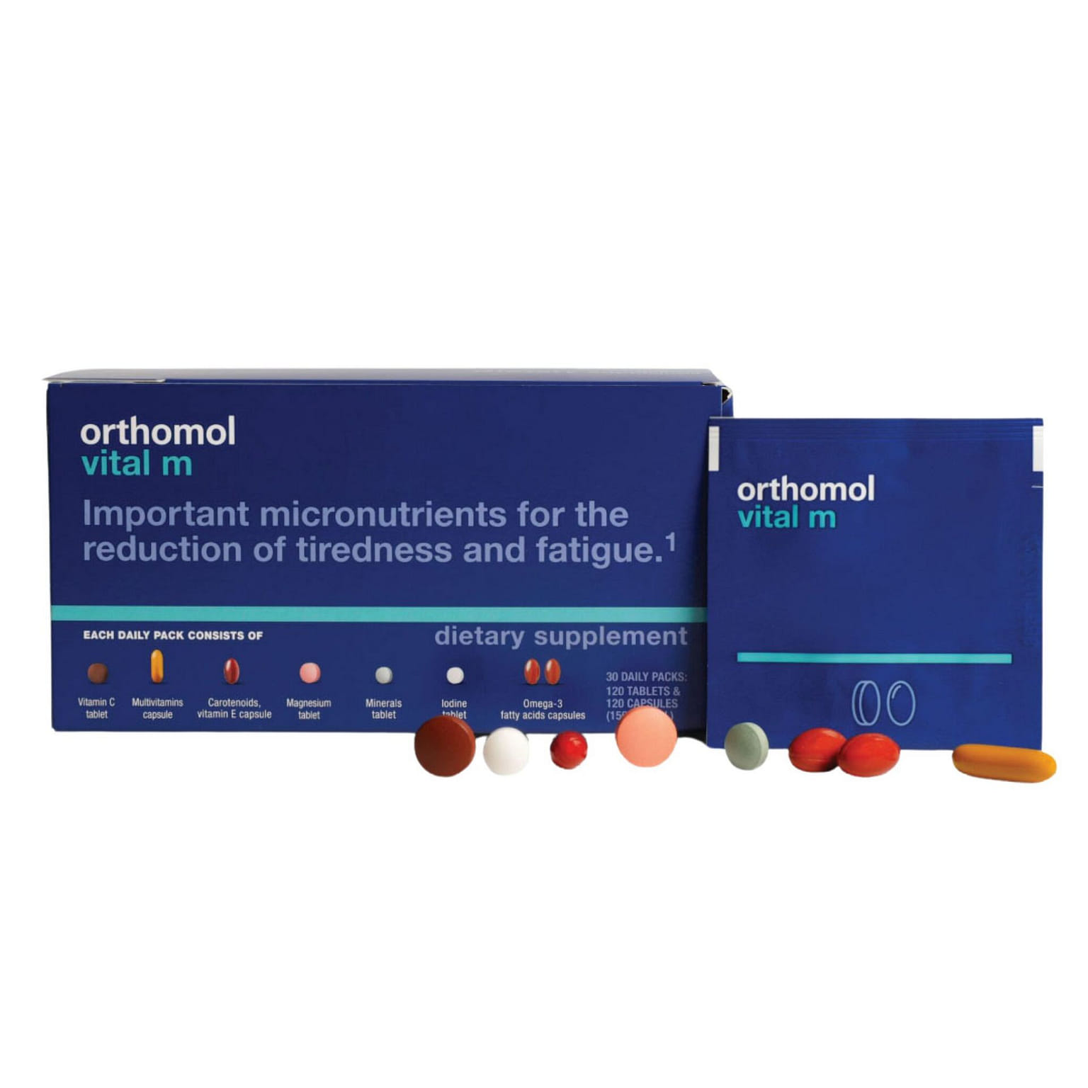 Orthomol Vital M Tablets & Capsules 30-Day Supply 1 each