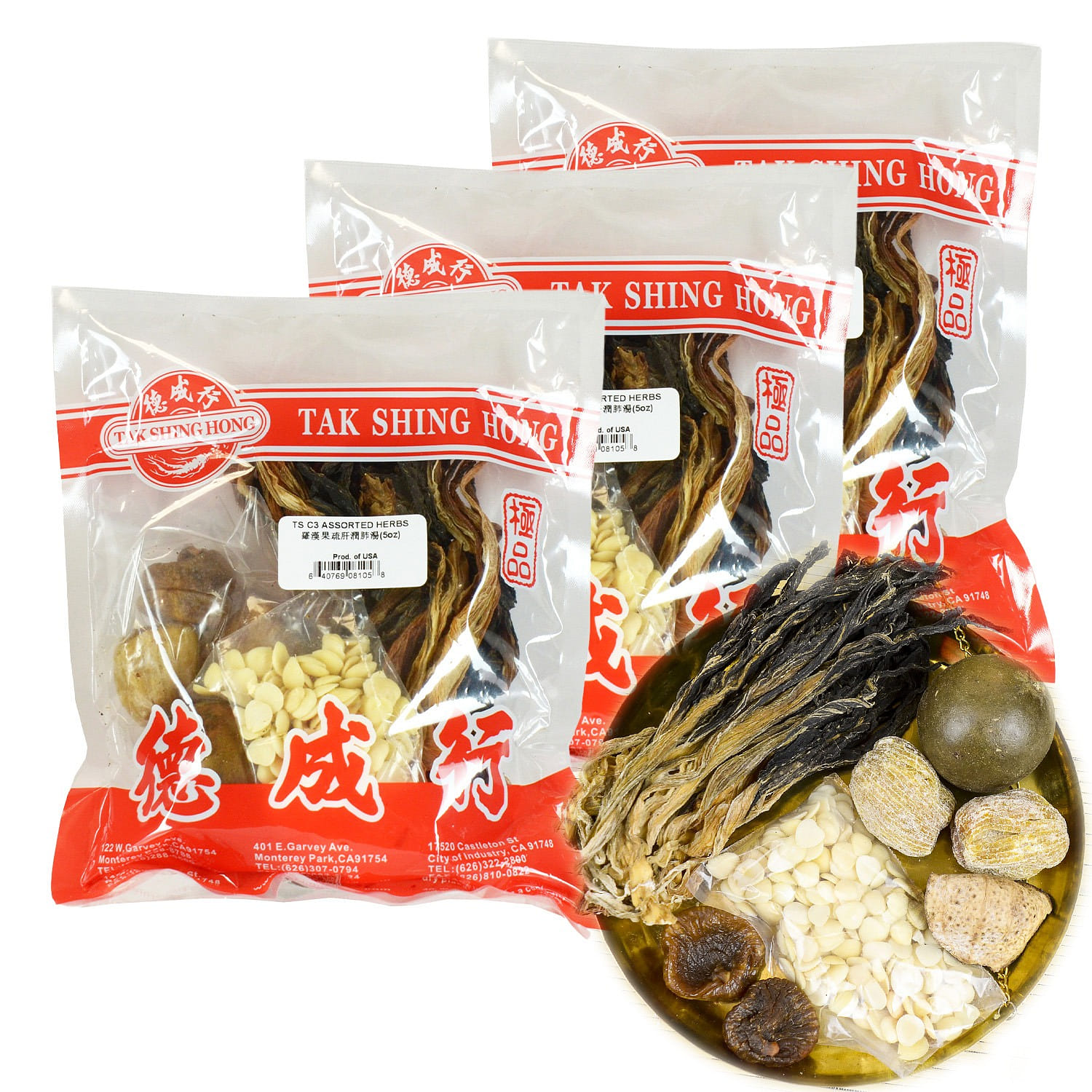 Tak Shing Hong Liver & Lung Soothing Soup Pack 3 개