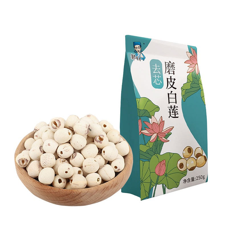 [Zou Youcai] Dried Lotus Seeds Specialty Product 250 กรัม
