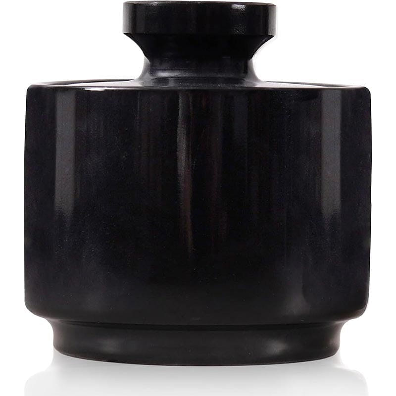 Radicaln Marble Salt Cellar with Lid, Black 1 개