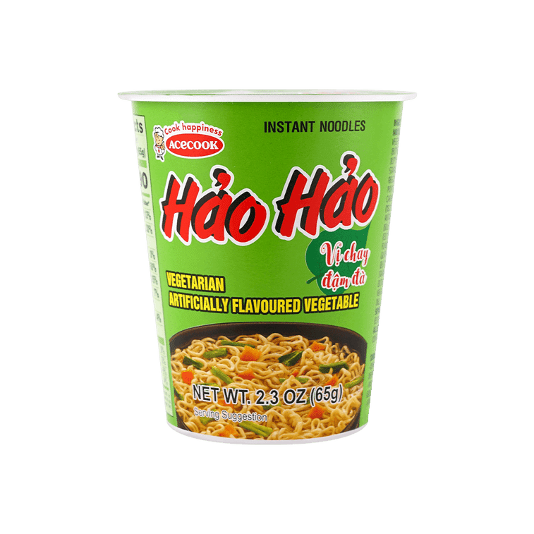 Acecook Hao Hao Vegetarian Flavour Cup Noodles 1 count 1 each