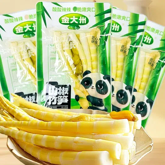 Jin Dazhou Pickled Bamboo Shoots with Chili 88g*2 176 g