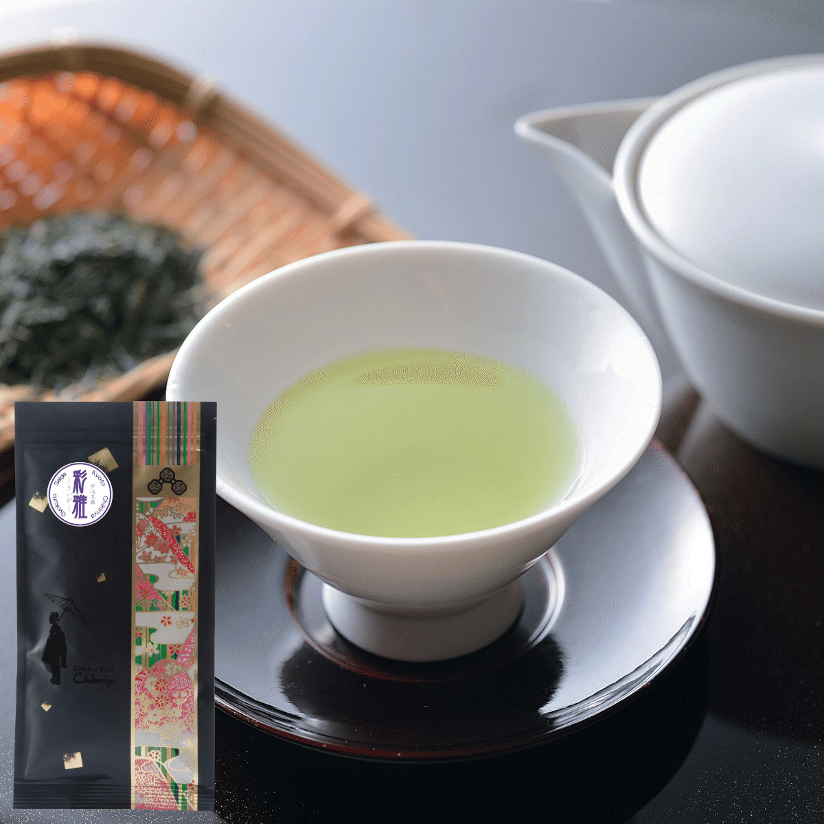 Chikiriya Premium - High-Quality Uji Kyoto Gyokuro "Saiga" - 2.82oz 1 개
